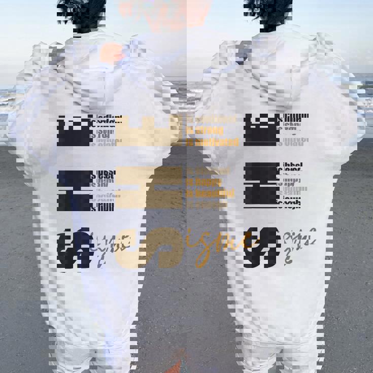 She's Confident Educated Melanin Black History Women Women Oversized Hoodie Back Print She's Confident Educated Melanin Black History Women Women Oversized Hoodie Back Print