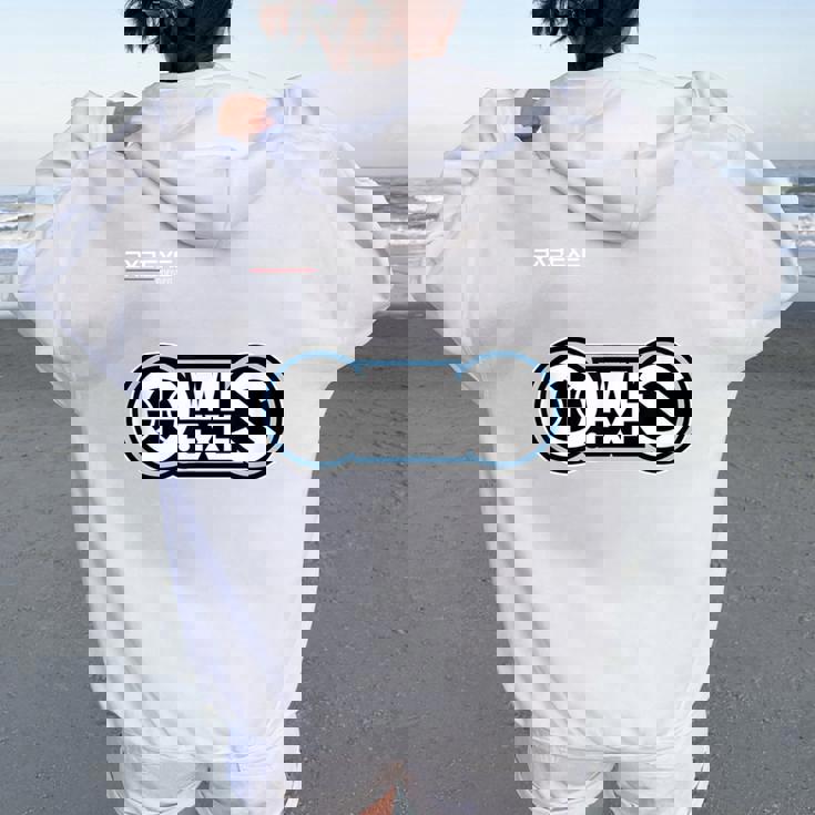 Taito OwlsExe_43_須賀望美 レディース オーバーサイズ パーカー バックプリント