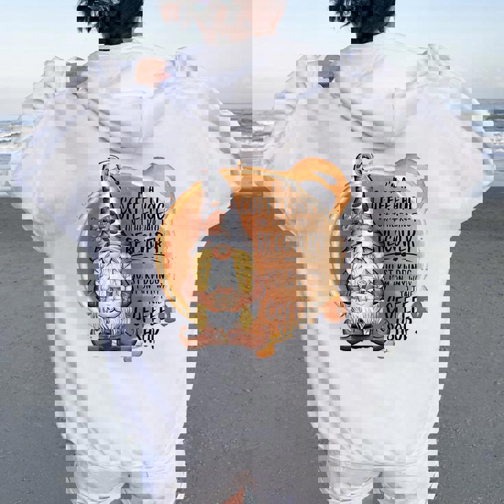 コーヒーホリック ノーム On The Road To Recovery Coffee Lover レディース オーバーサイズ パーカー バックプリント