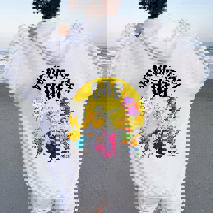 ハロウィン ダビングゾンビ 魔女と怪獣 男の子 女の子 キッズ レディース オーバーサイズ パーカー バックプリント