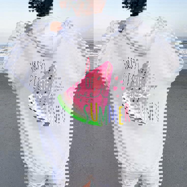 メロン スイカ メロン フルーツ 男性 女性 子供 レディース オーバーサイズ パーカー バックプリント