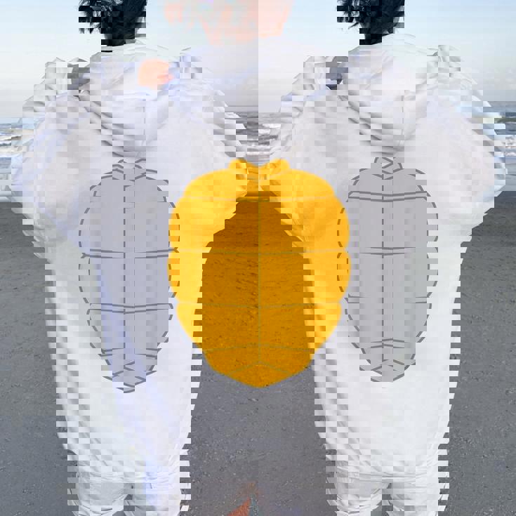 亀甲 亀腹 ハロウィン 衣装 キッズ 男の子 女の子 レディース オーバーサイズ パーカー バックプリント