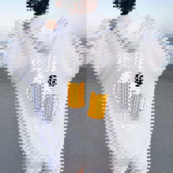 米寿祝い ビール好き 酒好き レトロ 父 母 男性 女性 88歳お祝い Cheers To Embracing Life レディース オーバーサイズ パーカー バックプリント