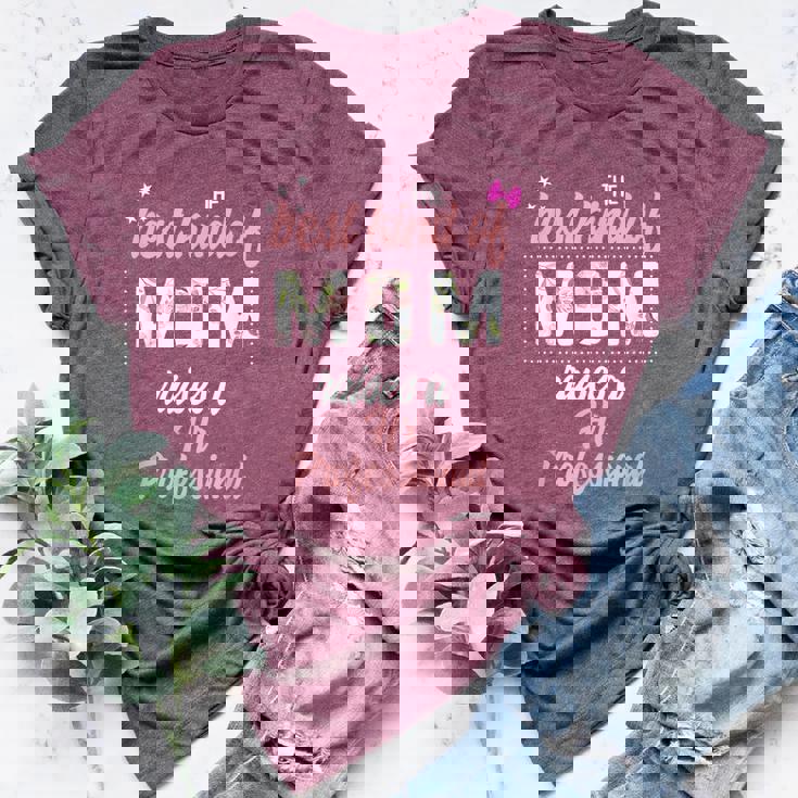 Best Kind Of Mom Raises Hr Professional Floral Bella Canvas T-shirt