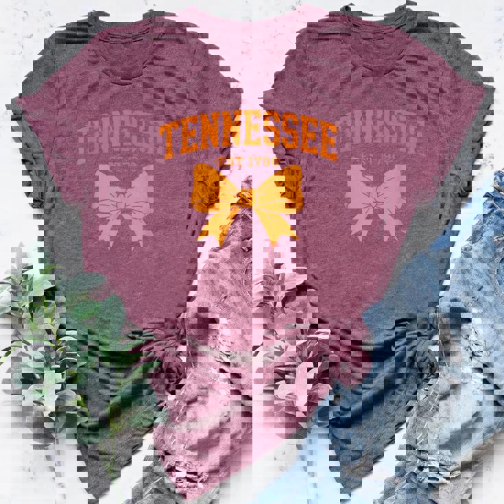 Vintage Tennessee Orange Cowgirl Coquette Bow Girl Tn Bella Canvas T-shirt Vintage Tennessee Orange Cowgirl Coquette Bow Girl Tn Bella Canvas T-shirt