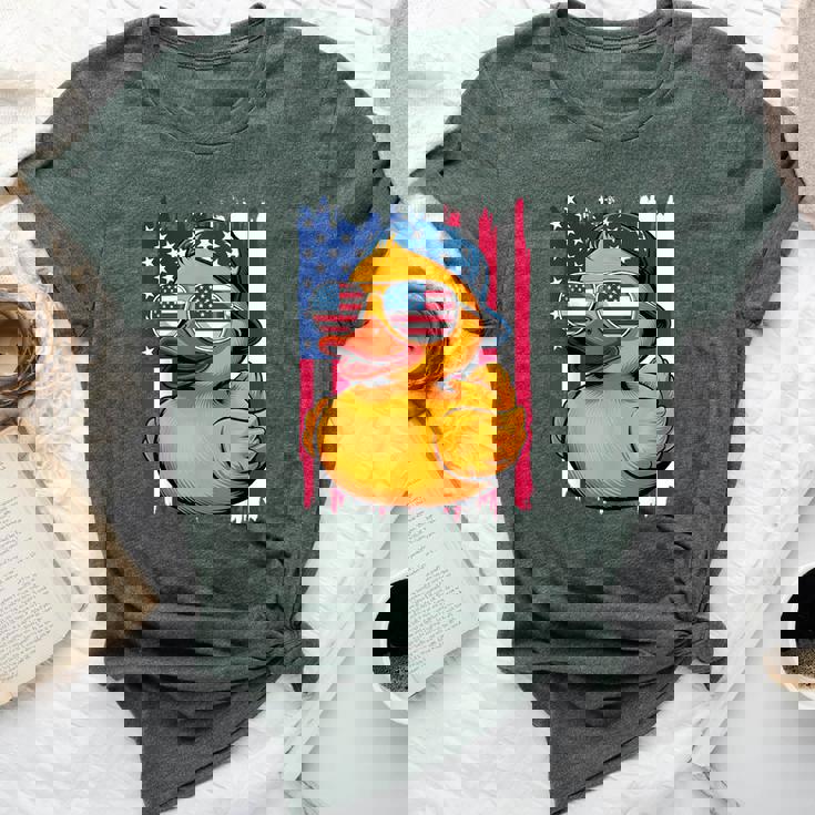 4Th Of July Rubber Duck Patriotic Fourth Of July Bella Canvas T-shirt