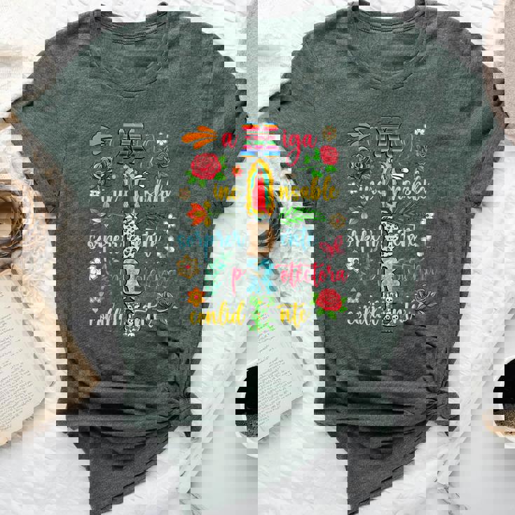 Madre Fiesta Cinco De Mayo Spanish Mother’S Day Latina Mom Bella Canvas T-shirt