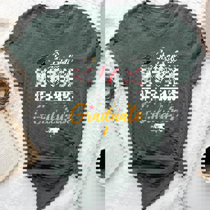 Proud Mom Of A 2025 Graduate Baseball Mom Graduation 2025 Bella Canvas T-shirt