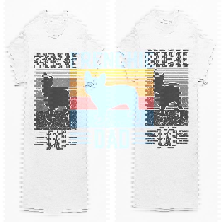 Vintage Frenchie Dad French Bulldog Unisex T-Shirt