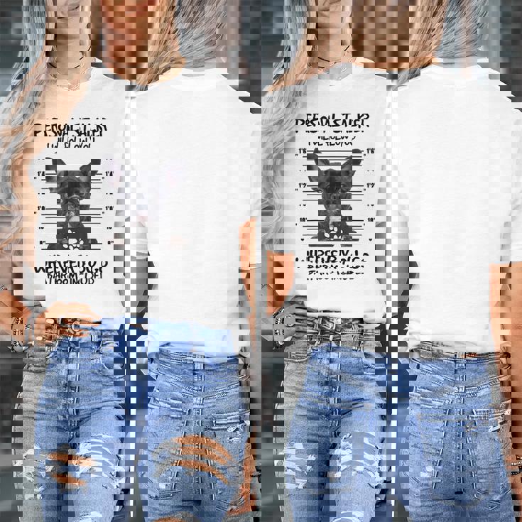 Personal Stalker French Bulldog Women's T-Shirt
