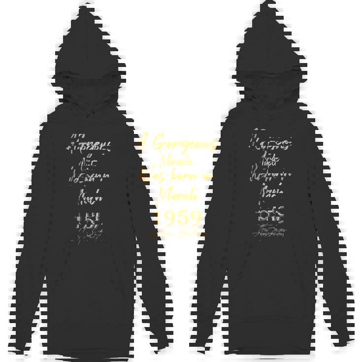 1959年3月に誕生したゴージャスな奇跡 ハッピーバースデー パーカー