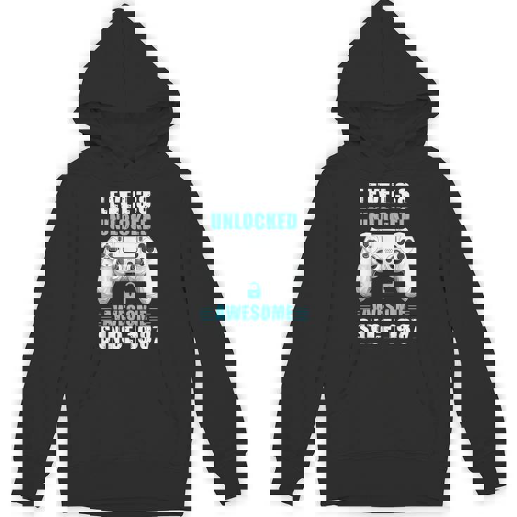 38歳の誕生日ビデオゲーマー レベル38 アンロック済み 1987年以来 パーカー