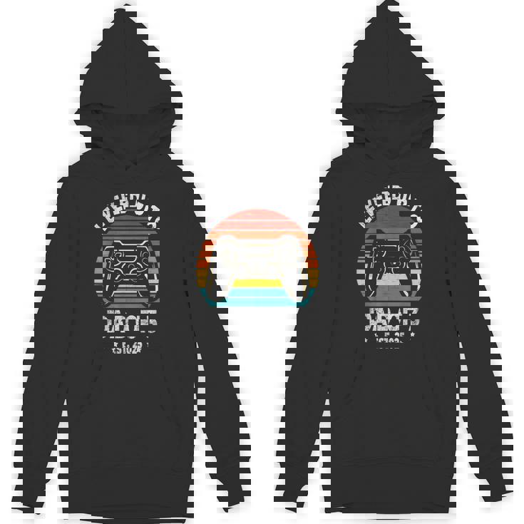 3人のお父さんにレベルアップ 再び3人のパパ 2025 父の日 Hoodie
