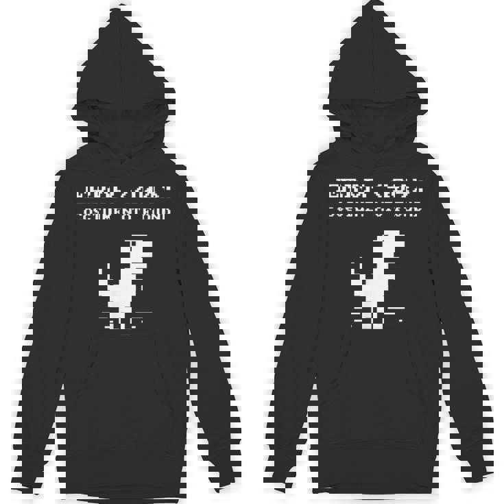 404 エラーコスチューム Not Found シャツ 面白い ハロウィン インターネット パーカー