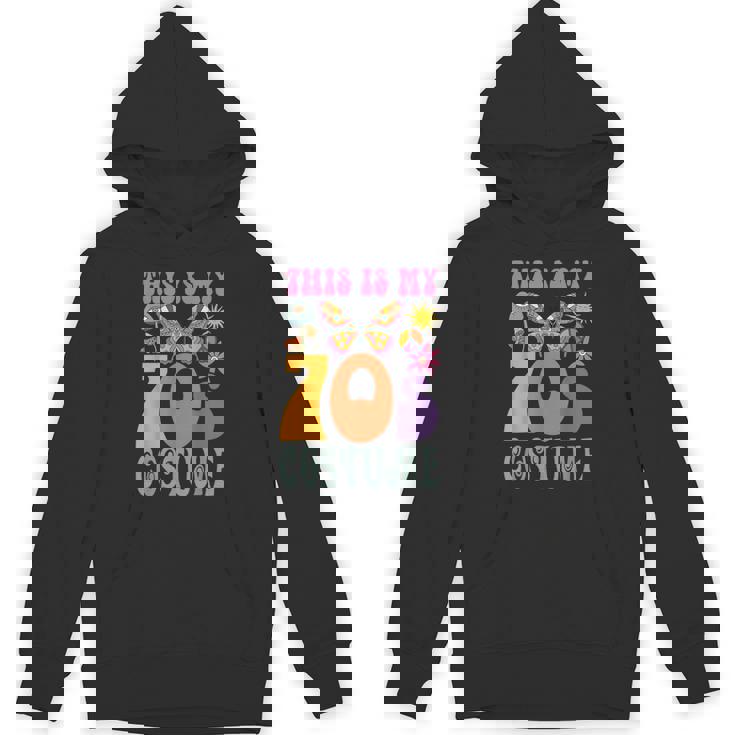 70年代ディスコ衣装 男女兼用 Peace Love ヒッピーコスチューム パーカー