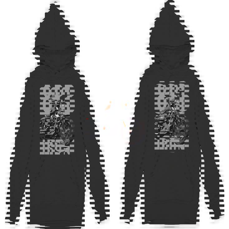 883 アイアンクラシックモーターサイクルバイカー 長袖tシャツ パーカー