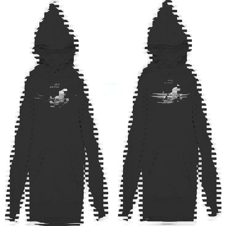 A350 旅客機、旅客機、飛行機、広胴機 Hoodie