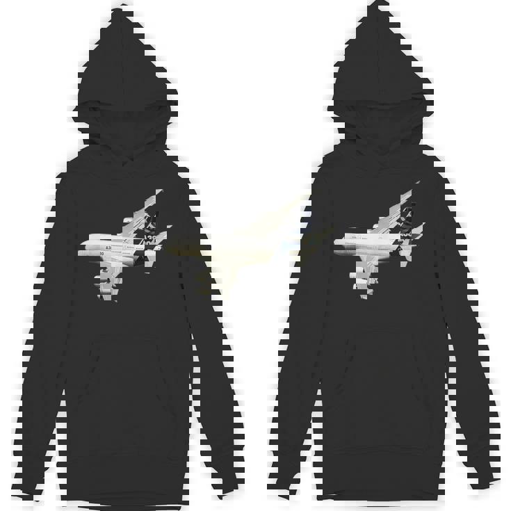 A380旅客機、航空会社、ジェット機、飛行機 パーカー