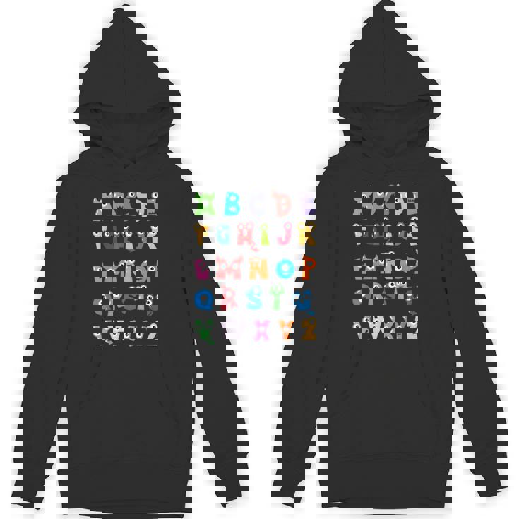 Abc かわいいモンスター アルファベット ハロウィン 先生 コスチューム キッズ パーカー