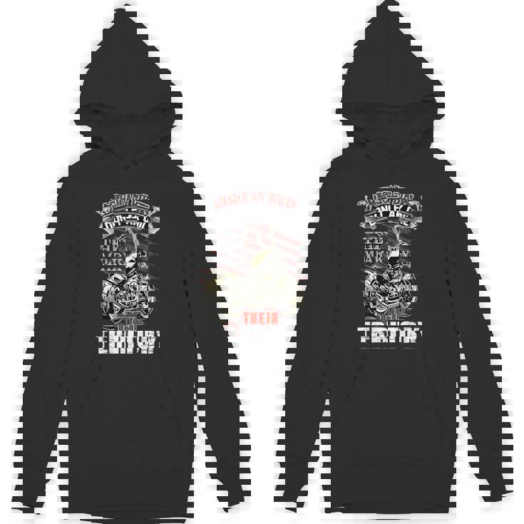 American Bikes Don't Leak Oil バイカーファンロッカーバイク Hoodie