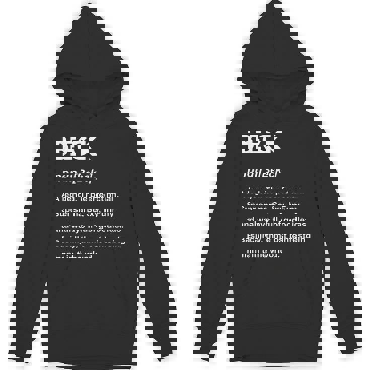 Beck ネームシャツ パーカー