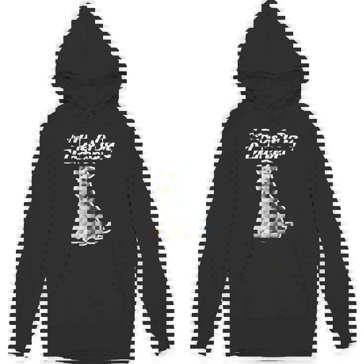 Best Dog Dad Ever ワイヤーフォックステリア パーカー