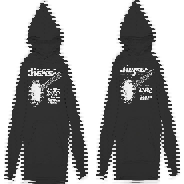 Bluegrass Is My Jam Banjo Musicintage Graphic パーカー