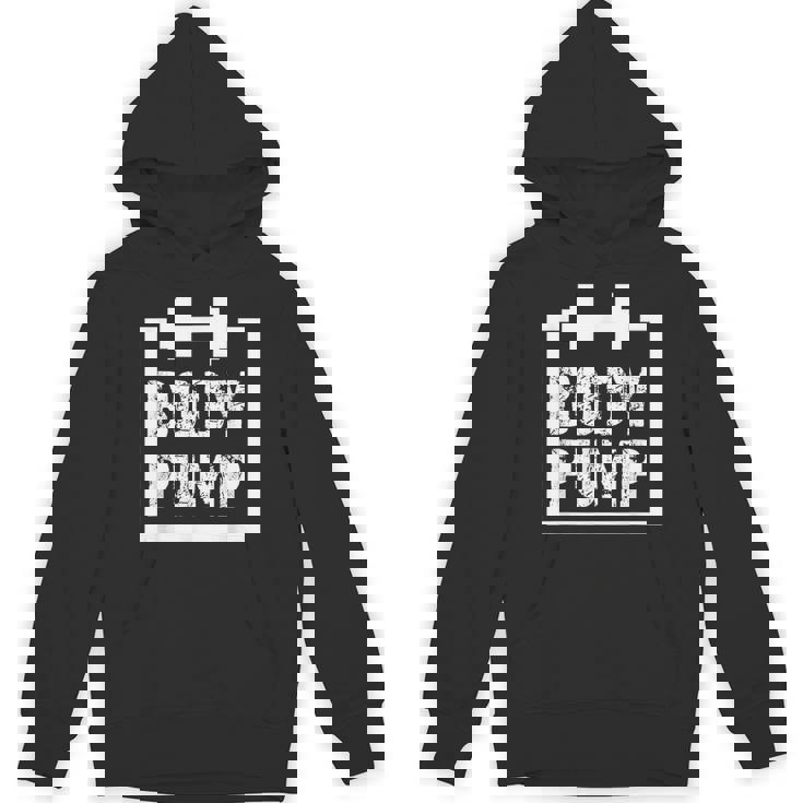 Body Pump Fitness Motivation ボディビルディングジムシャツ Hoodie