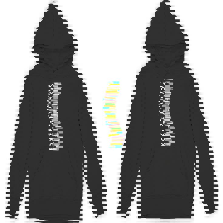 Books Are My Anatomy 背骨ブックワーム 読書 パーカー
