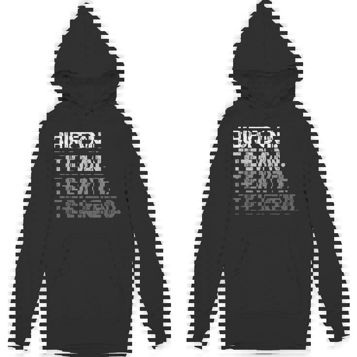 Burton -The Man Myth Legend パーカー