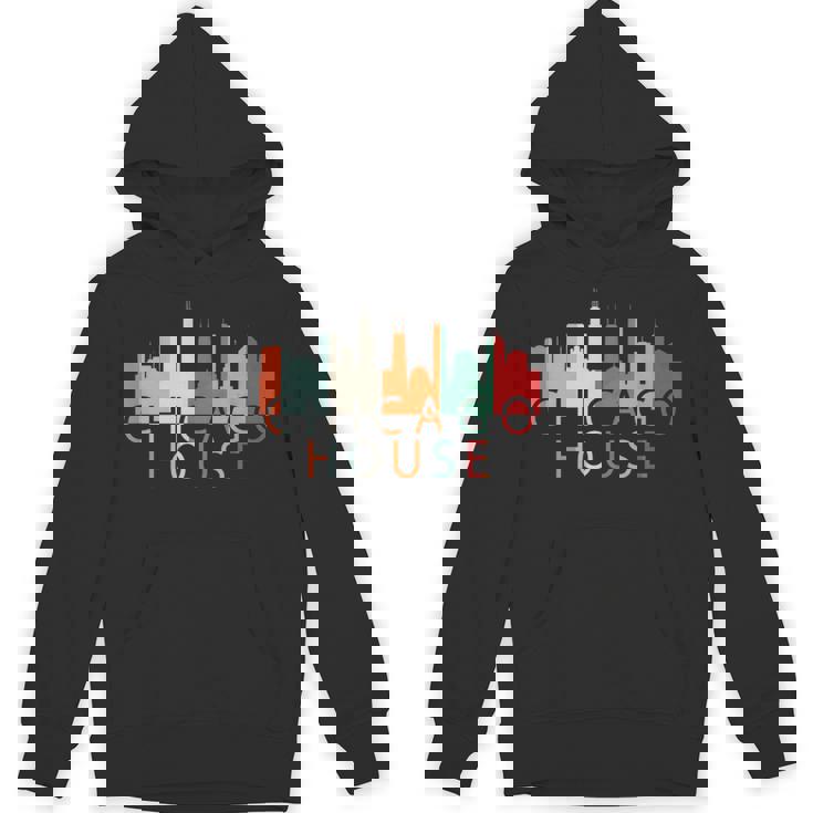 Chicago House Music レトロ ヴィンテージ シャツ ラブ シカゴ パーカー