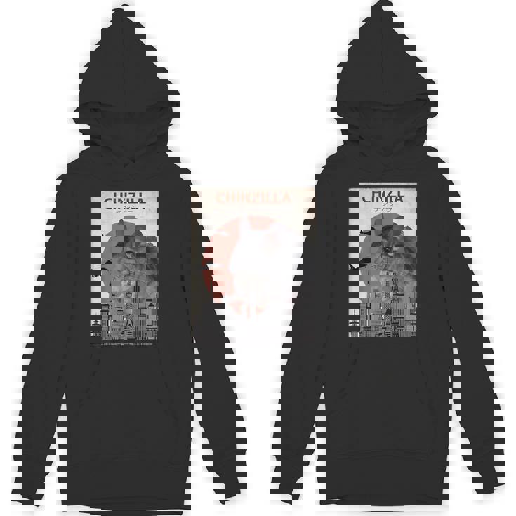 Chinzilla おもしろチンチラtシャツ Hoodie