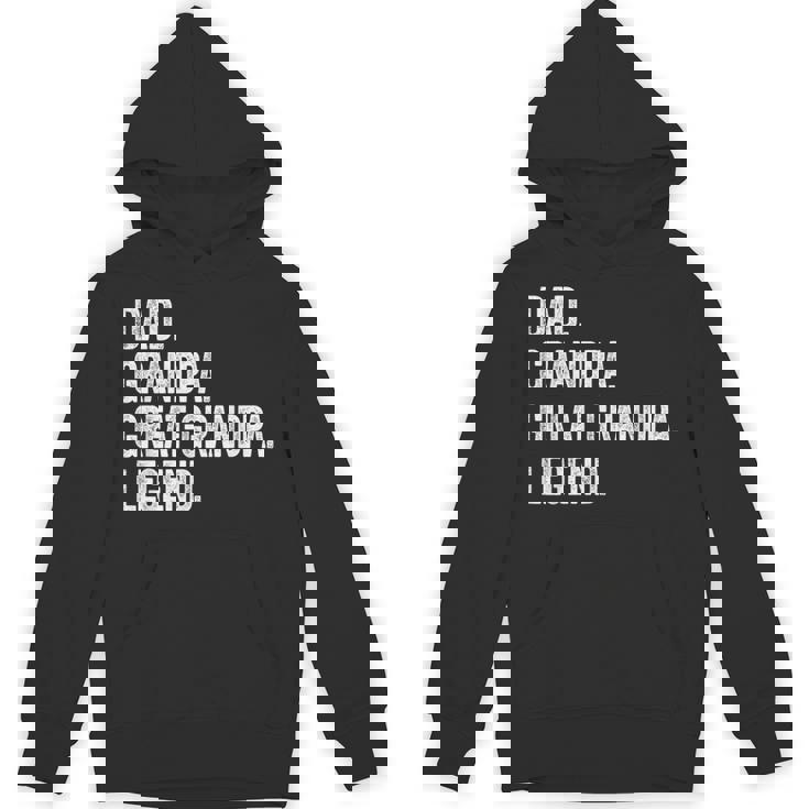 Dad Grandpa Great-Grandpa Legend Vintage Distressed Graphic Hoodie Dad Grandpa Great-Grandpa Legend Vintage Distressed Graphic Hoodie