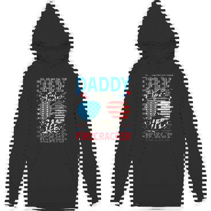 Daddy Of The Little Firecracker 4Th Of July Dad Daddy Hoodie
