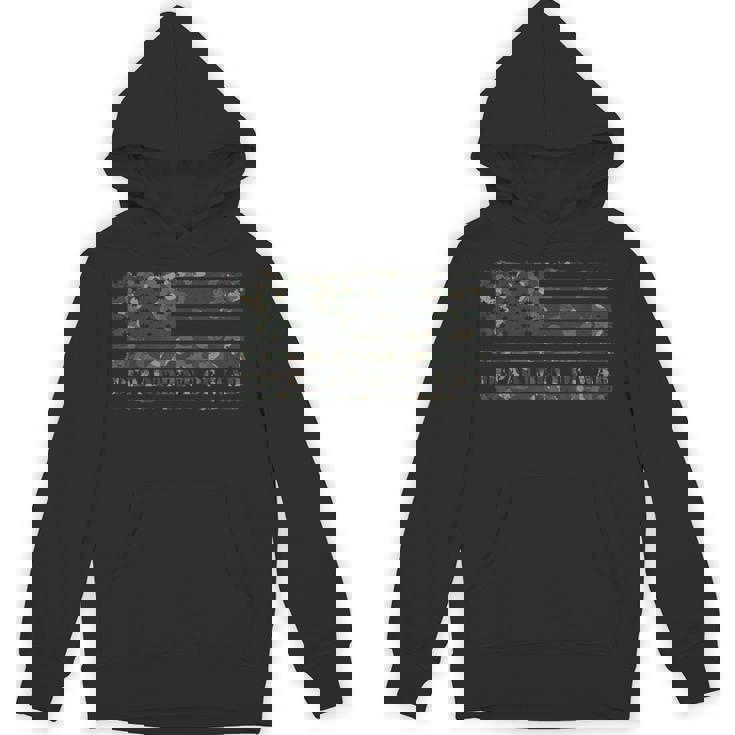 Department Of War Usa Camouflage Flag Department Of Defense Hoodie