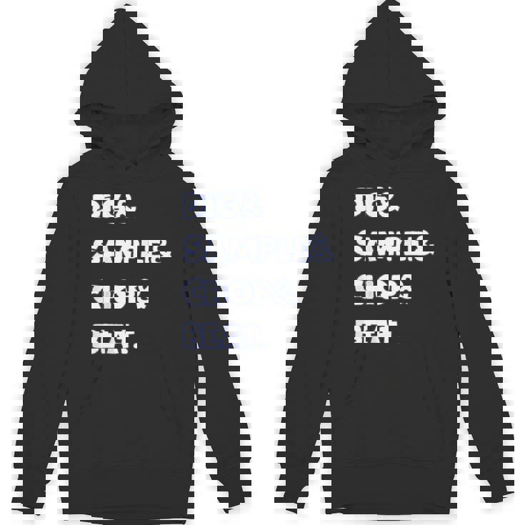 Dig&Sample&Chop&Beat シャツ Mpc ドラムサンプラー 音楽愛好家 パーカー