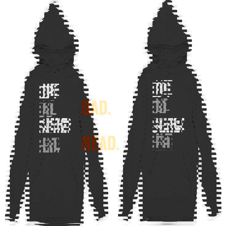 Dope Dad Sneaker Head Gag Father's Day Hoodie