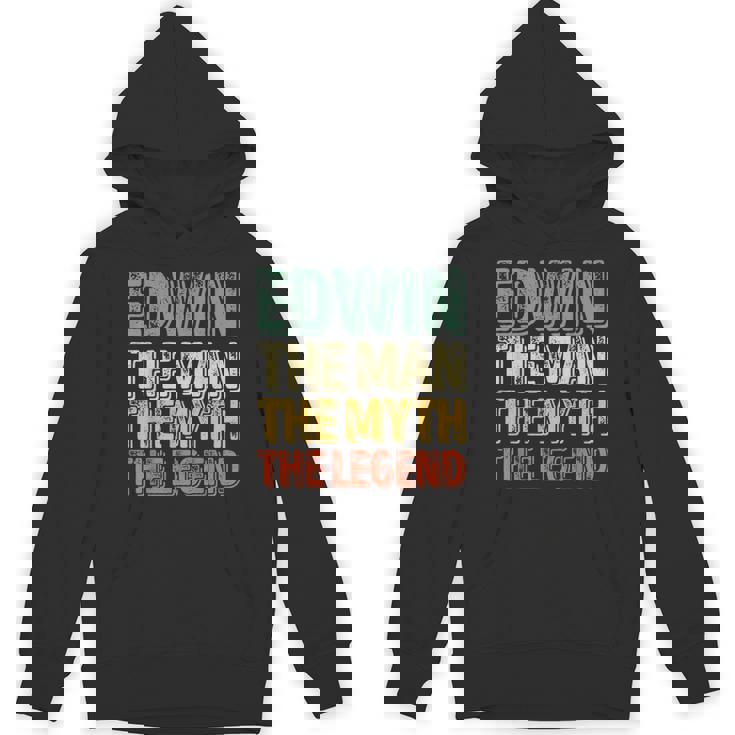 Edwin The Man The Myth The Legend シャツ ファーストネーム Edwin パーカー