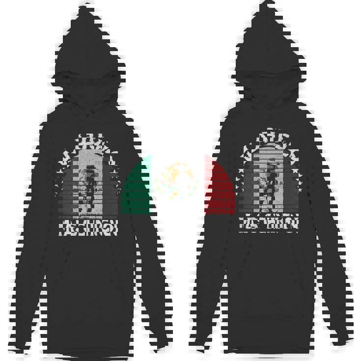 El Abuelo Mas Chingon Mexican Grandpa Cinco De Mayo Flag Hoodie