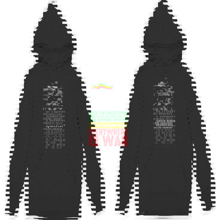 Everywhere Is War ハイレ・セラシエ演説 ユダのライオン レゲエ パーカー