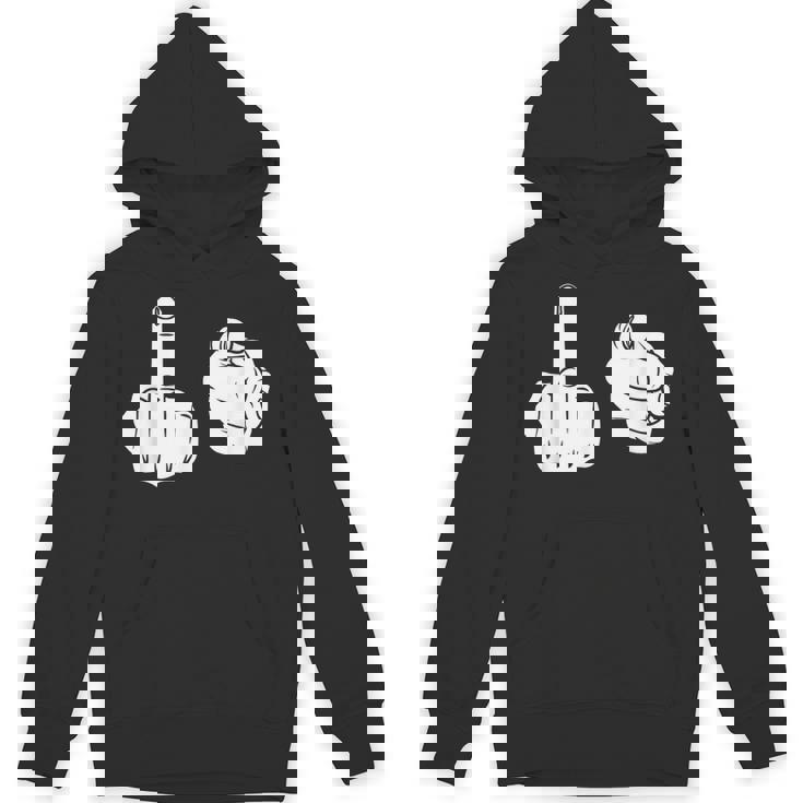 Fuck You シャツ 中指ポインティング Fuk You FUck You Hoodie