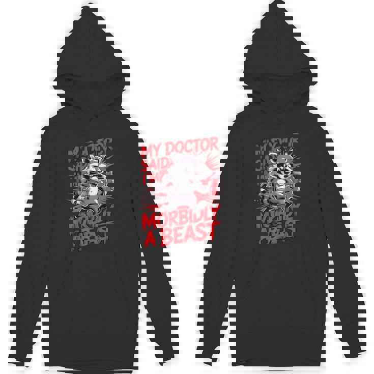 Gym Workout Racoon Muscle パーカー