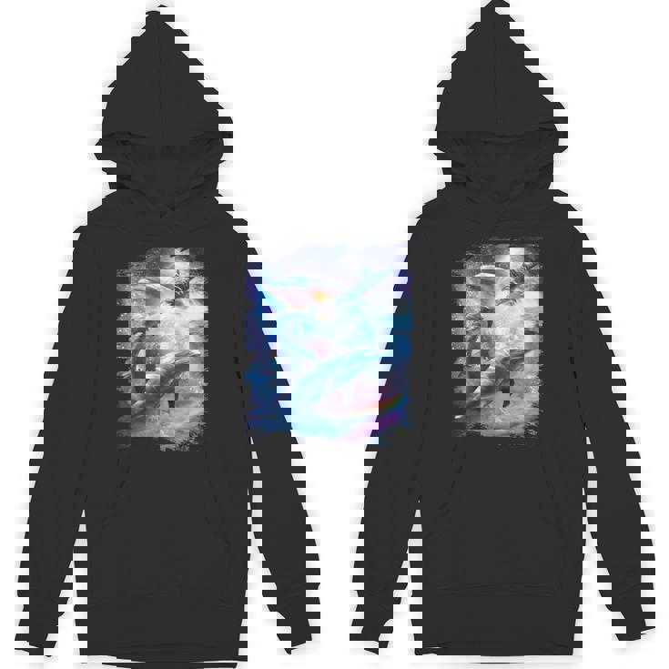 Galaxy Dolphin 宇宙のイルカ パーカー