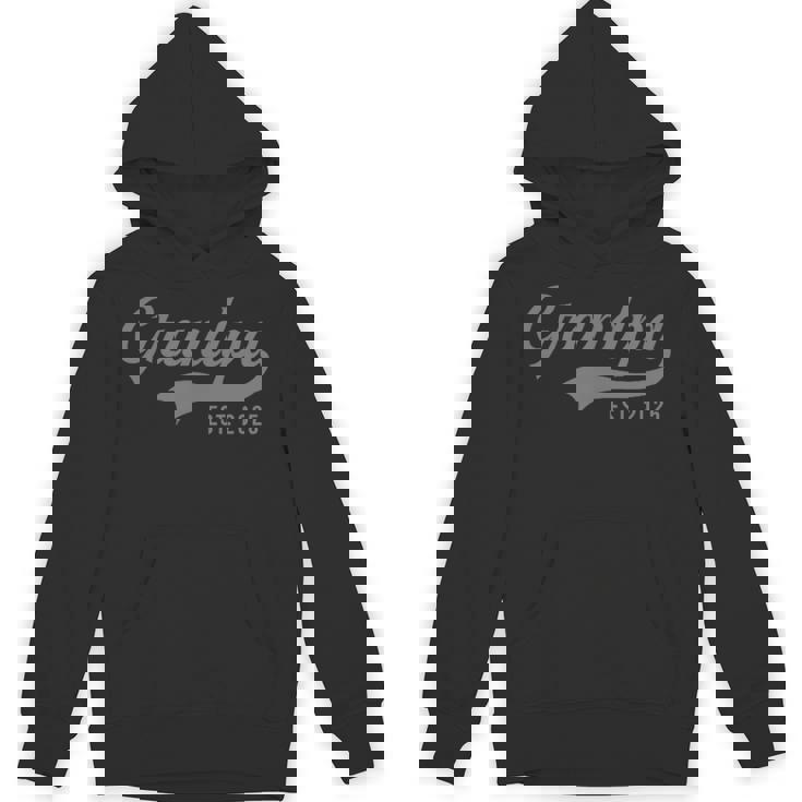 Grandpa Est 2025 Promoted To Grandpa 2025 New Grandpa Hoodie