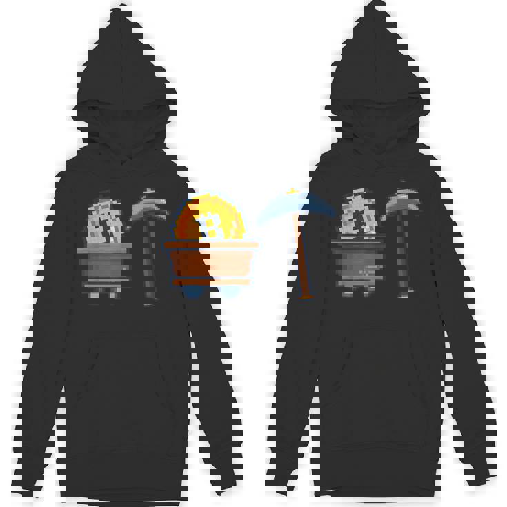 Hodl Btc モダンビットコインアート ビットコインマイニング ピクセル ビットコイン パーカー