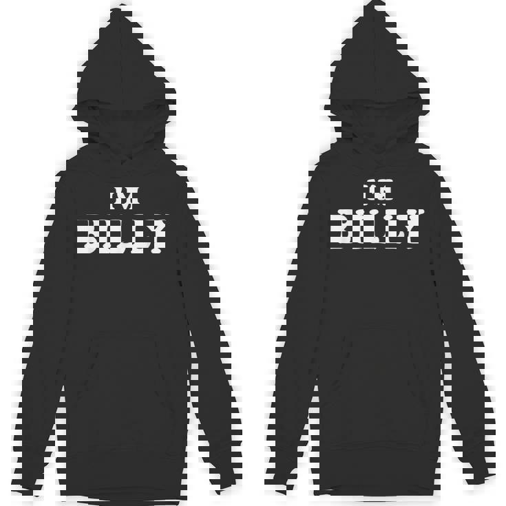 I'm Billy 私はビリーです I Am Billy パーカー
