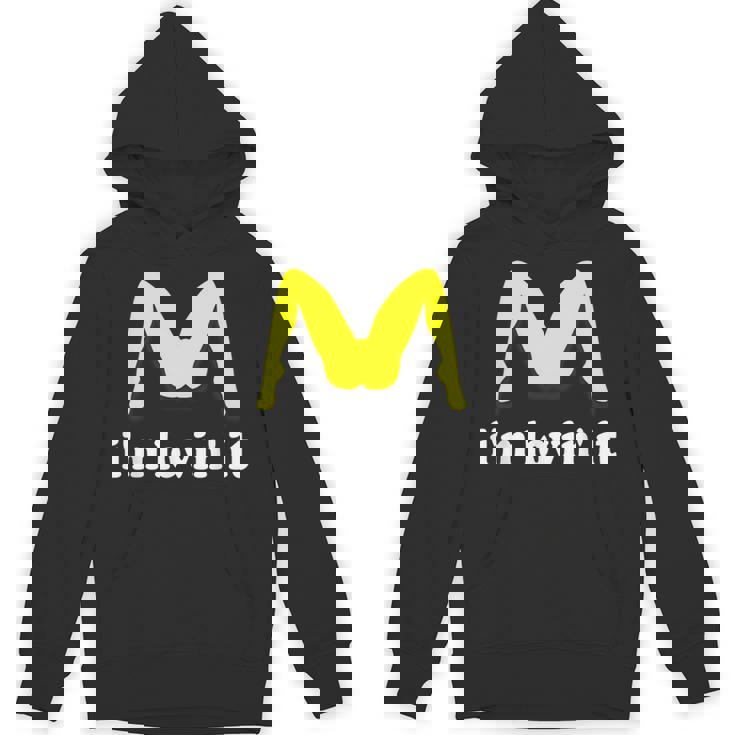 I'm Lovin' It ユーモラスな攻撃的なイヌエンド パーカー