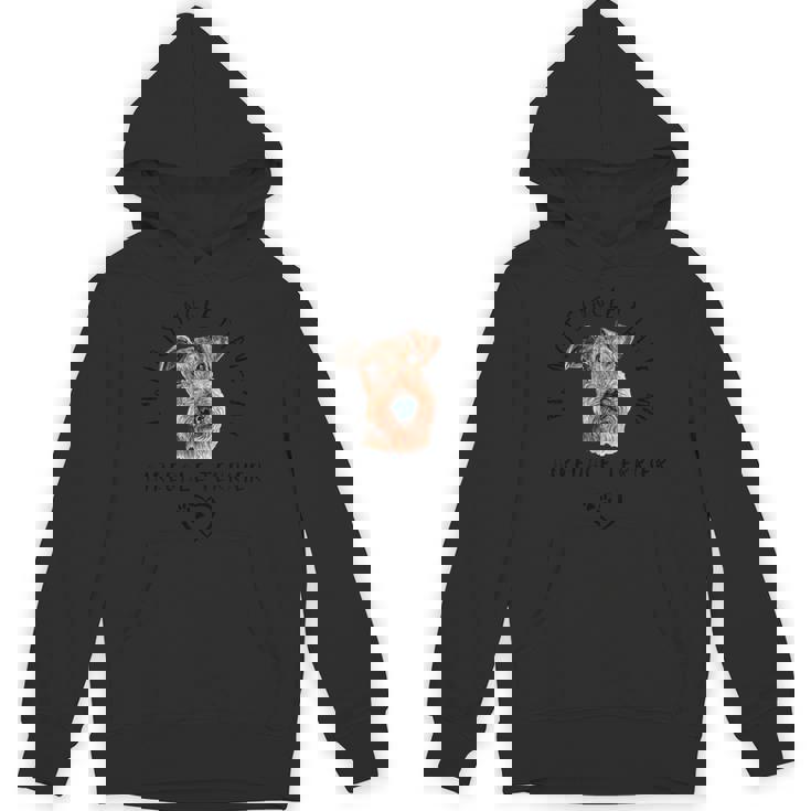 I'm Notingle I Have My Airedale Terrier エアデールテリア犬 パーカー