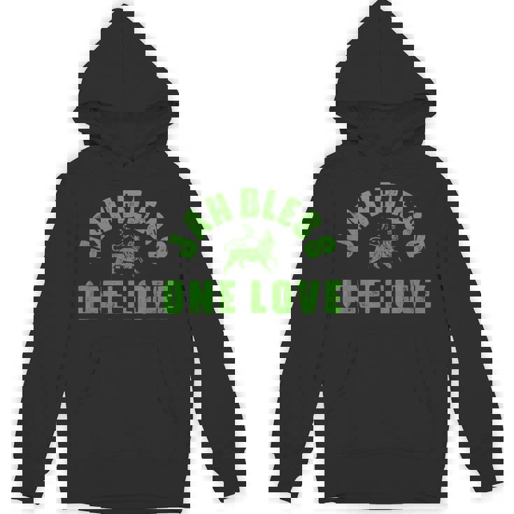 Jah Bless Reggae Music Lion Of Judah Jamaica レゲエ ダンスホール Hoodie