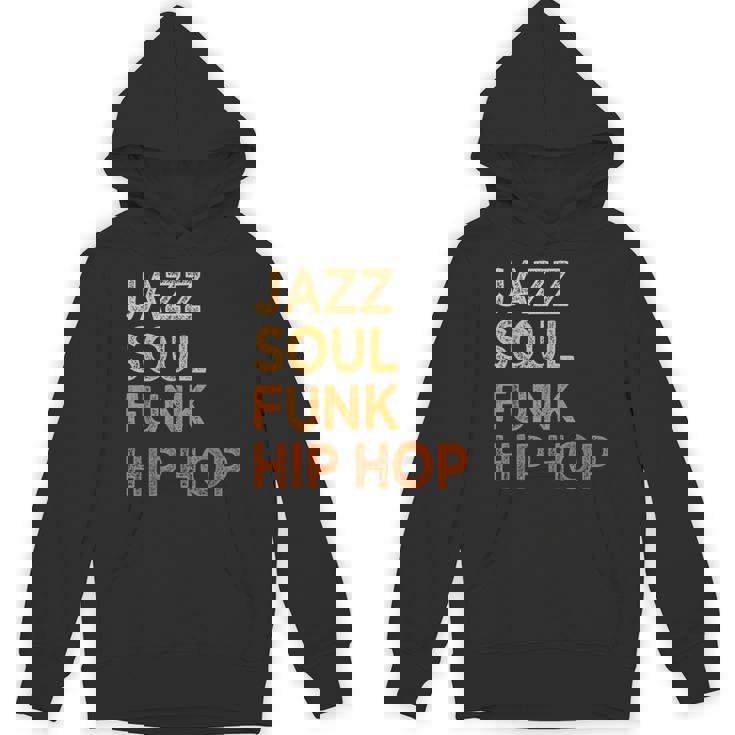 Jazzoul ファンク ヒップホップ アフリカ系アメリカ人のプライド音楽愛好家 Hoodie